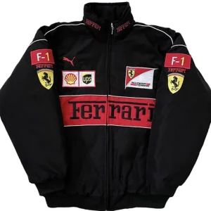 Chaqueta Ferrari Negra Talla L